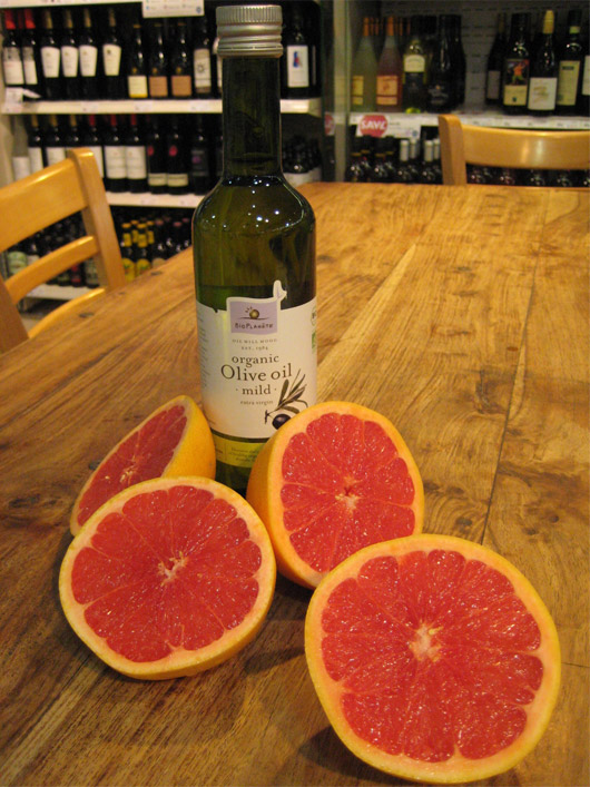 organic olive oil mild grapefruit